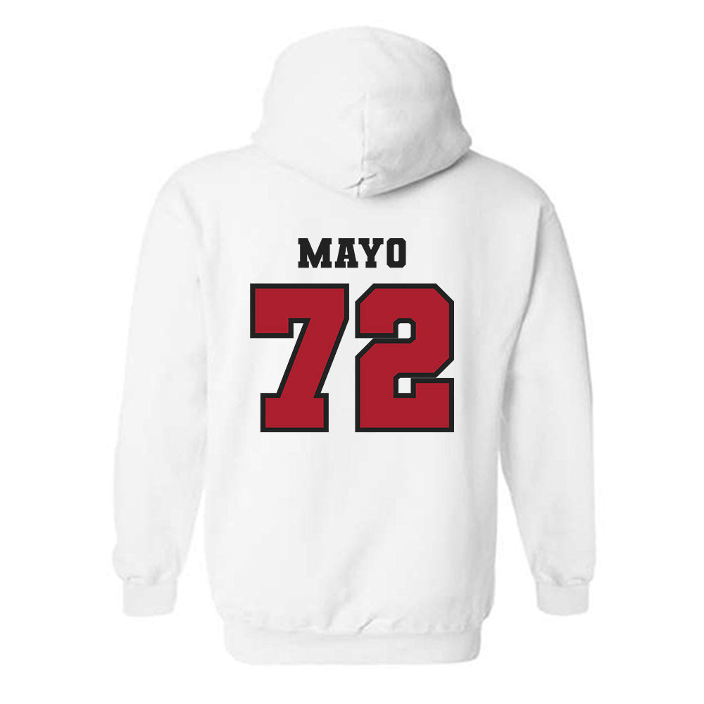 Nicholls State - NCAA Football : MarcQues Mayo - Classic Fashion Shersey Hooded Sweatshirt-1