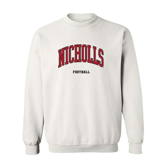 Nicholls State - NCAA Football : Tyler Morton - Classic Fashion Shersey Crewneck Sweatshirt