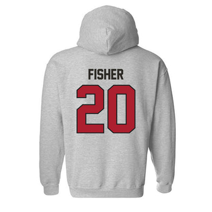 Nicholls State - NCAA Football : Kershawn Fisher - Classic Fashion Shersey Hooded Sweatshirt