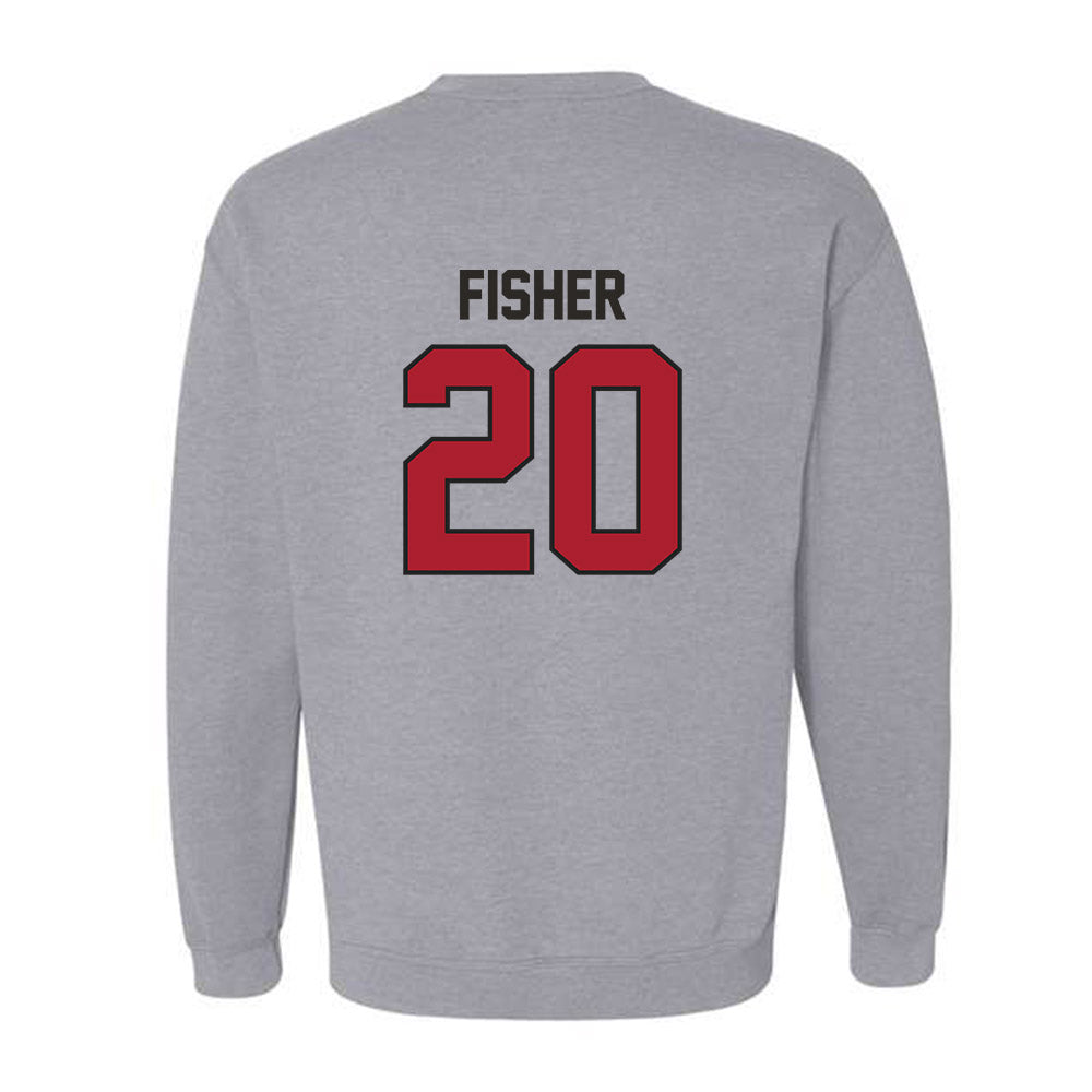 Nicholls State - NCAA Football : Kershawn Fisher - Classic Fashion Shersey Crewneck Sweatshirt