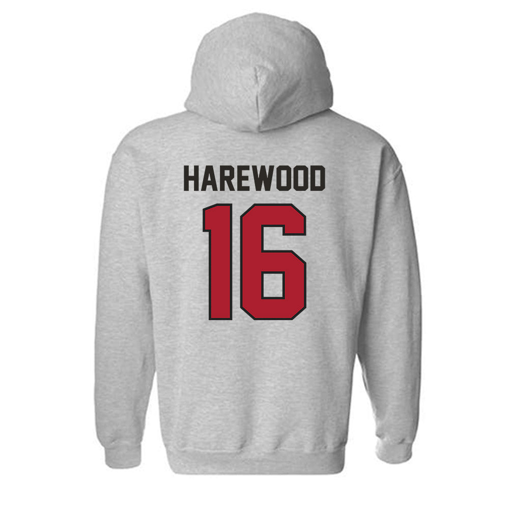 Nicholls State - NCAA Football : Pharrell Harewood - Classic Fashion Shersey Hooded Sweatshirt-1