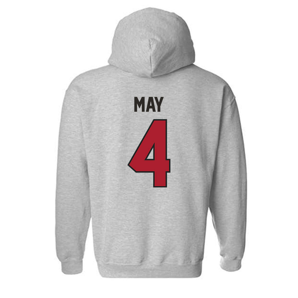 Nicholls State - NCAA Softball : Libby May - Classic Fashion Shersey Hooded Sweatshirt-1