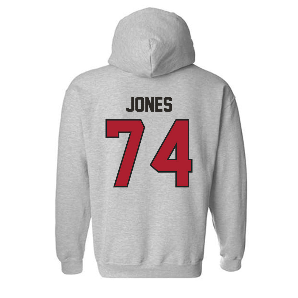 Nicholls State - NCAA Football : Preston Jones - Classic Fashion Shersey Hooded Sweatshirt-1