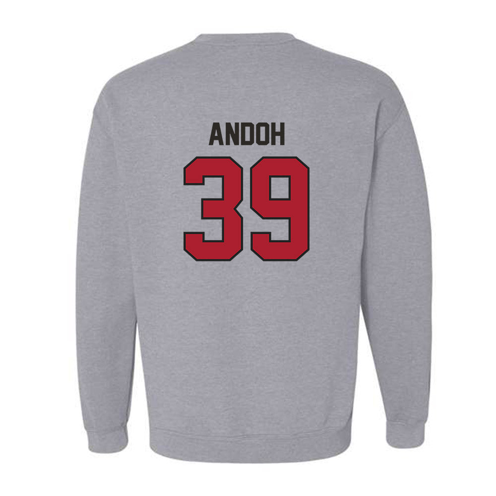 Nicholls State - NCAA Football : Kayden Andoh - Classic Fashion Shersey Crewneck Sweatshirt-1