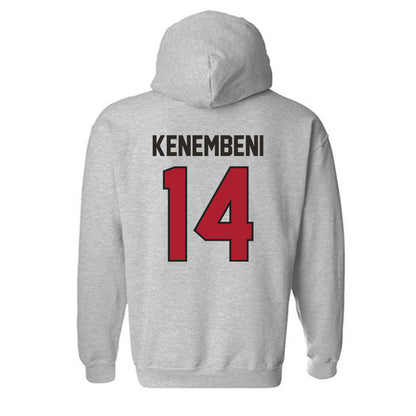 Nicholls State - NCAA Women's Basketball : Rie Rie Kenembeni - Classic Fashion Shersey Hooded Sweatshirt-1