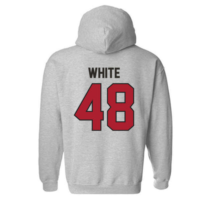 Nicholls State - NCAA Football : Scott White - Classic Fashion Shersey Hooded Sweatshirt-1