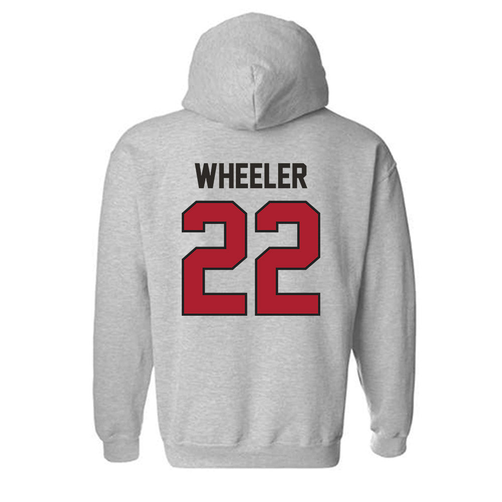 Nicholls State - NCAA Women's Soccer : Alyssa Wheeler - Classic Fashion Shersey Hooded Sweatshirt-1