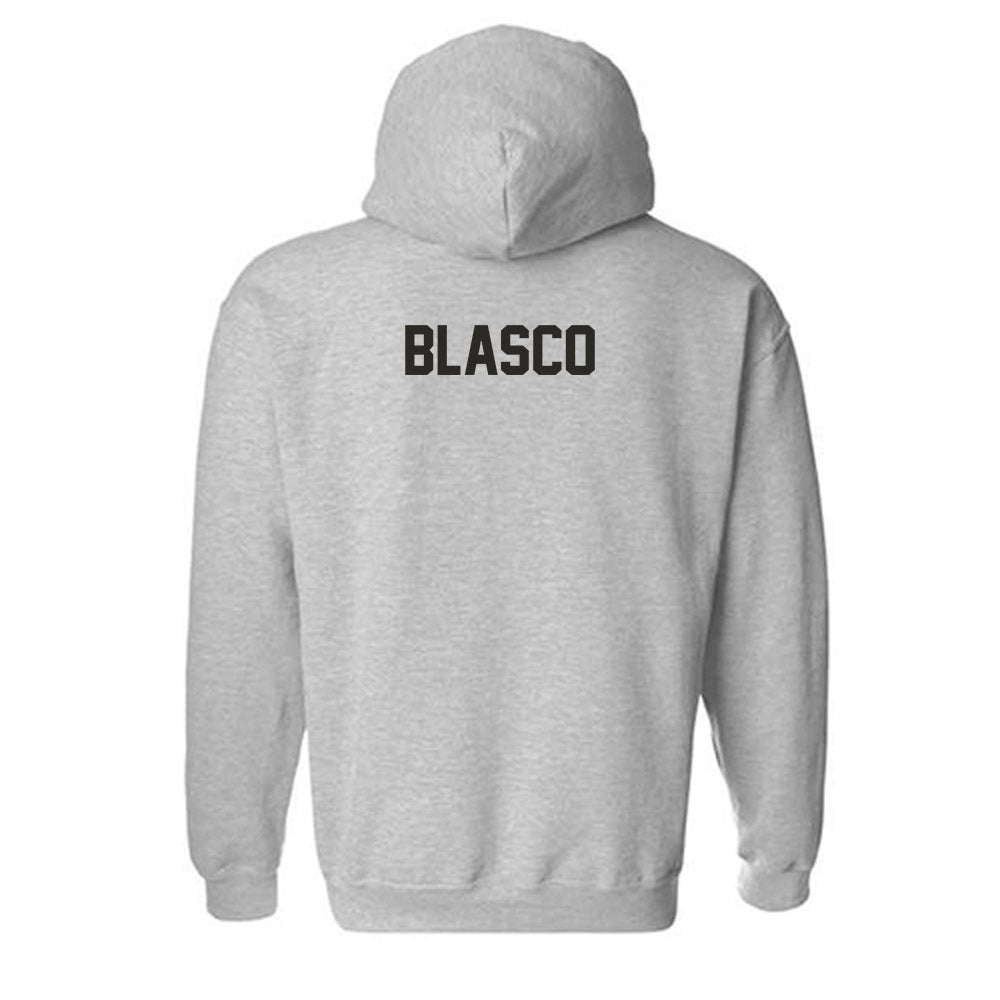 Nicholls State - NCAA Women's Track & Field : Iradi Blasco - Classic Fashion Shersey Hooded Sweatshirt-1