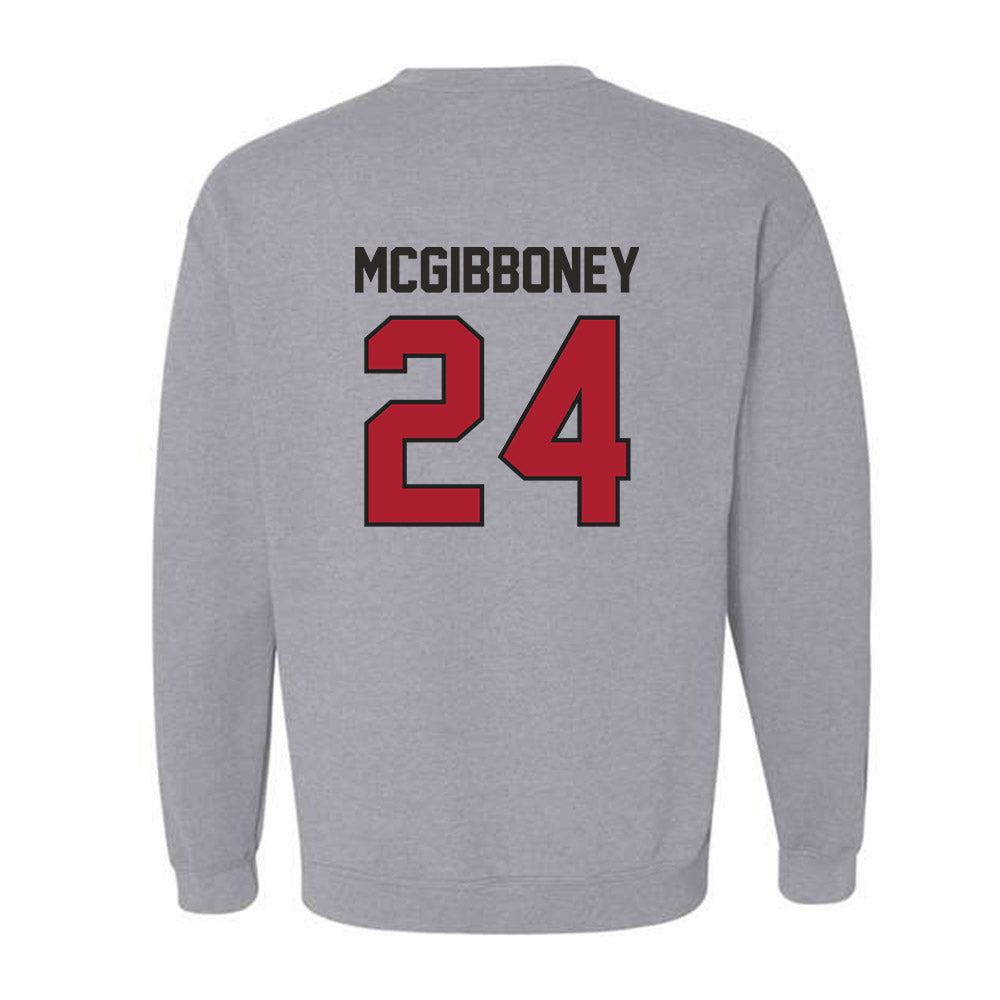 Nicholls State - NCAA Baseball : Luke McGibboney - Classic Fashion Shersey Crewneck Sweatshirt