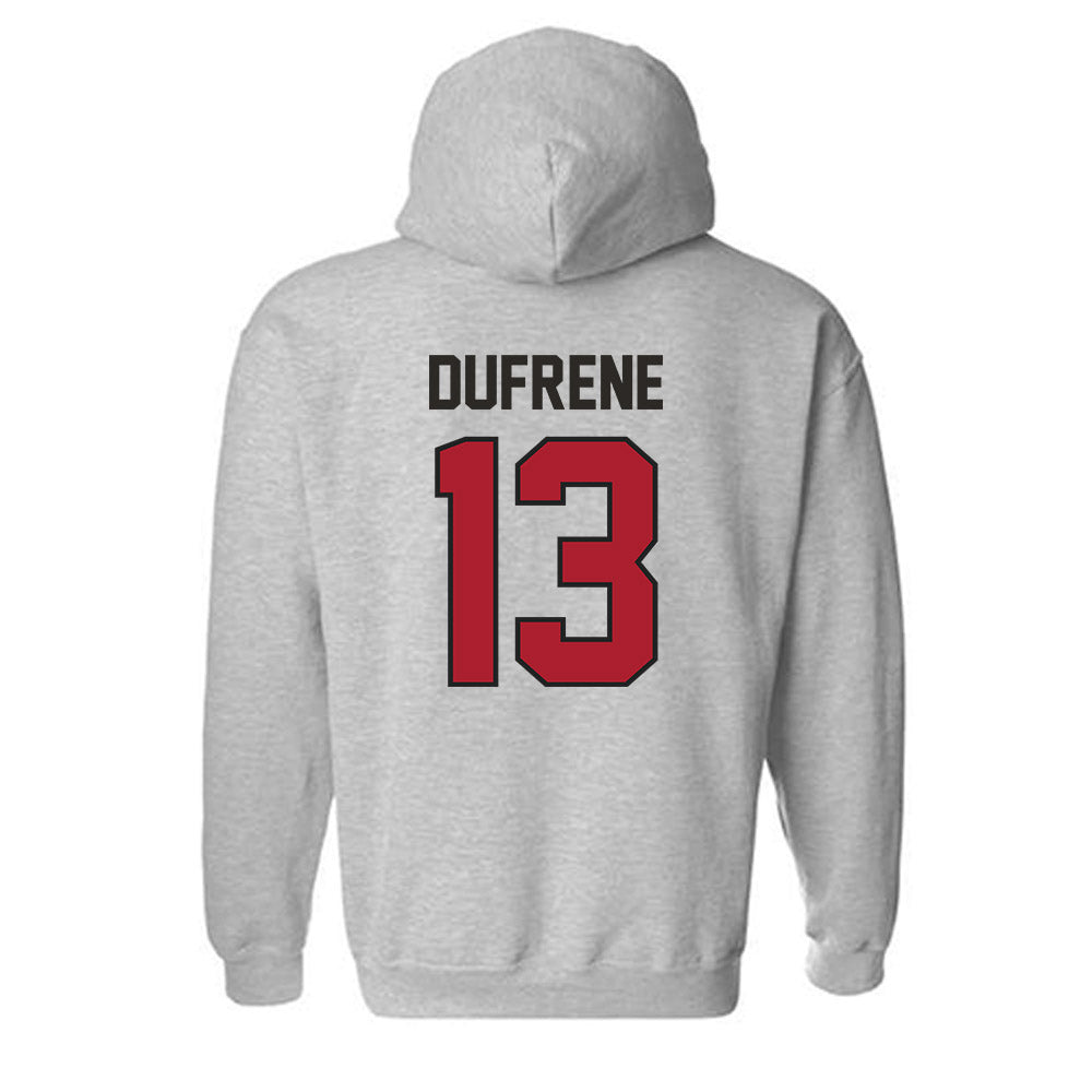 Nicholls State - NCAA Football : Jackson Dufrene - Classic Fashion Shersey Hooded Sweatshirt-1