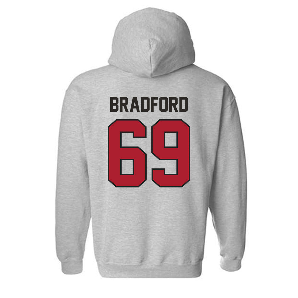 Nicholls State - NCAA Football : Joseph Bradford - Classic Fashion Shersey Hooded Sweatshirt-1