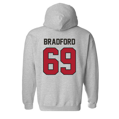 Nicholls State - NCAA Football : Joseph Bradford - Classic Fashion Shersey Hooded Sweatshirt-1