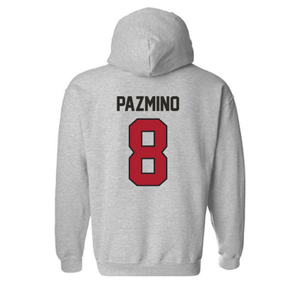 Nicholls State - NCAA Men's Basketball : Kevin Pazmino - Classic Fashion Shersey Hooded Sweatshirt-1
