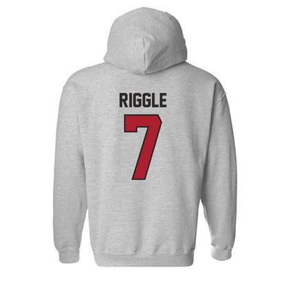 Nicholls State - NCAA Women's Soccer : Mylea Riggle - Classic Fashion Shersey Hooded Sweatshirt-1