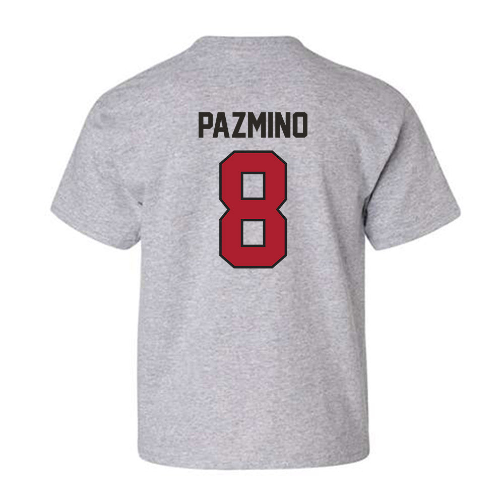 Nicholls State - NCAA Men's Basketball : Kevin Pazmino - Classic Fashion Shersey Youth T-Shirt-1