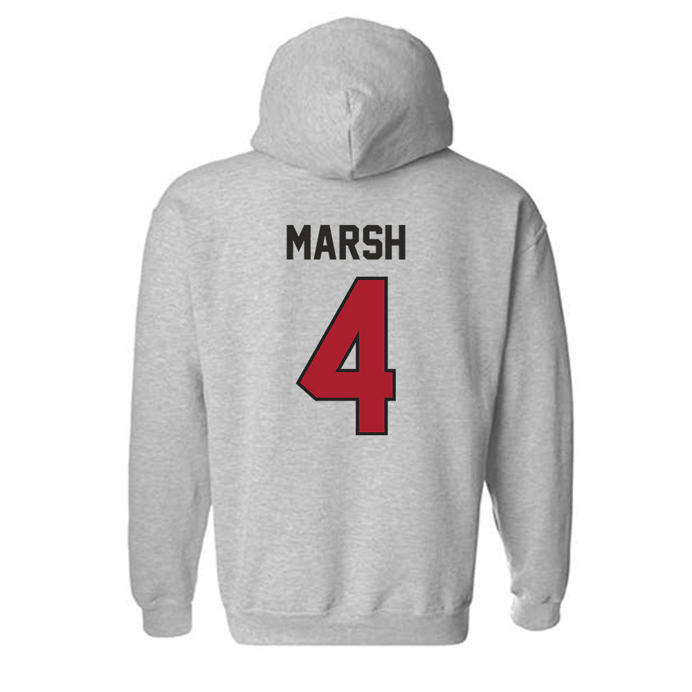 Nicholls State - NCAA Football : Ty Marsh - Classic Fashion Shersey Hooded Sweatshirt-1
