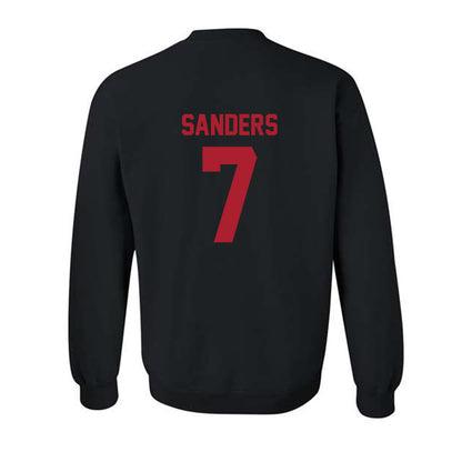 Nicholls State - NCAA Men's Basketball : Grant Sanders - Classic Fashion Shersey Crewneck Sweatshirt-1