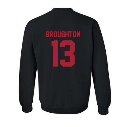 Nicholls State - NCAA Women's Basketball : Asia Broughton - Classic Fashion Shersey Crewneck Sweatshirt