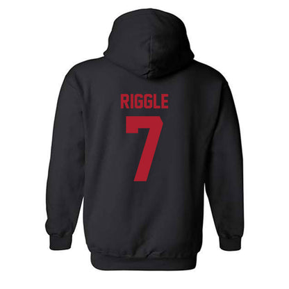 Nicholls State - NCAA Women's Soccer : Mylea Riggle - Classic Fashion Shersey Hooded Sweatshirt-1