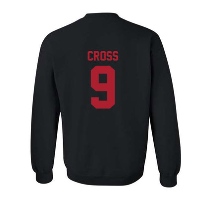 Nicholls State - NCAA Men's Basketball : Zaiden Cross - Classic Fashion Shersey Crewneck Sweatshirt-1