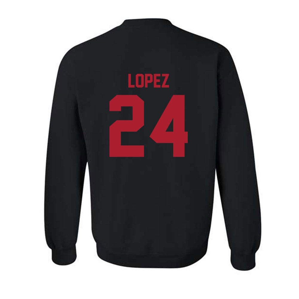 Nicholls State - NCAA Women's Soccer : Alena Lopez - Classic Fashion Shersey Crewneck Sweatshirt-1