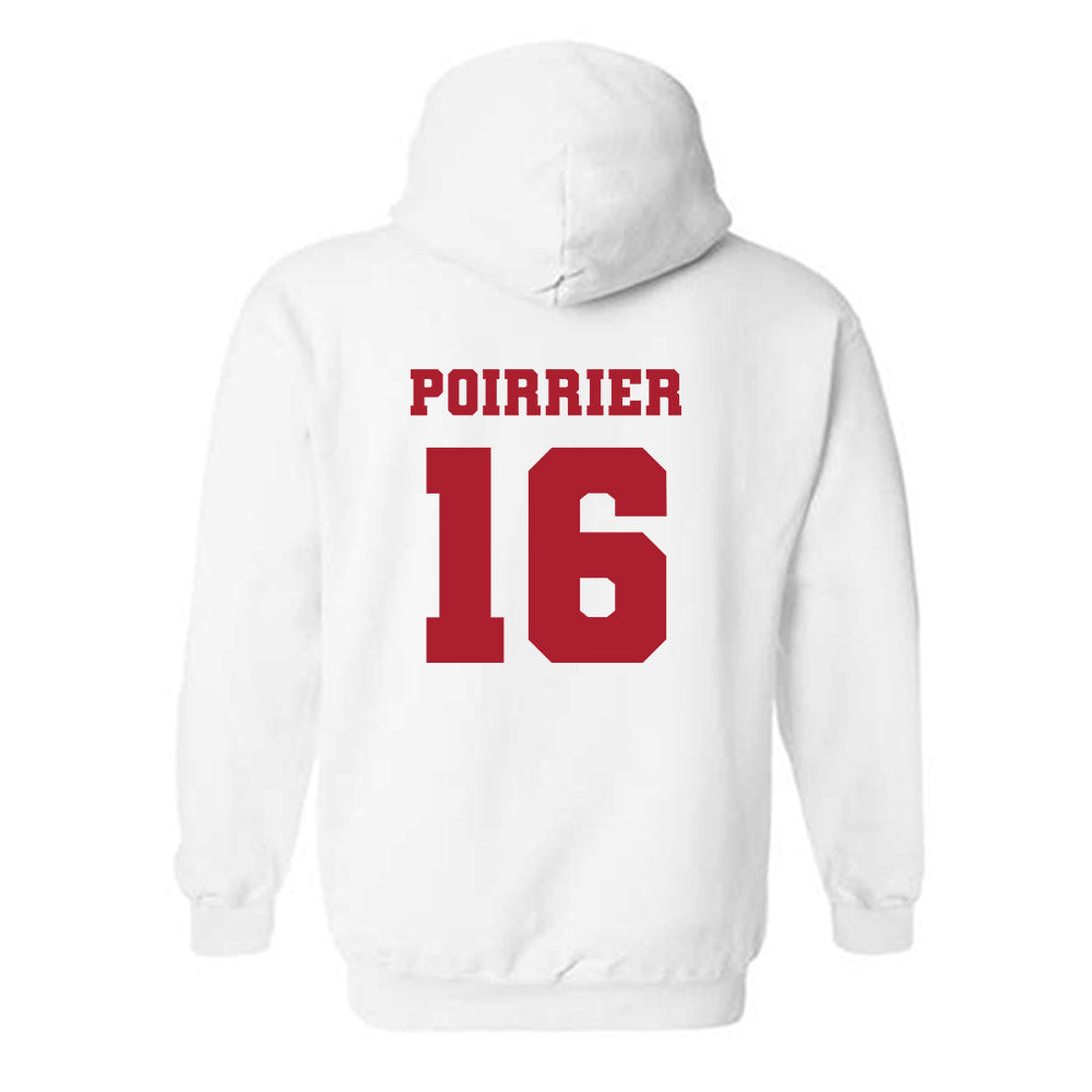 Nicholls State - NCAA Baseball : Cole Poirrier - Classic Fashion Shersey Hooded Sweatshirt-1