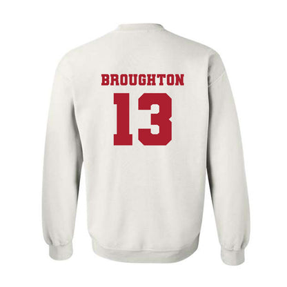 Nicholls State - NCAA Women's Basketball : Asia Broughton - Classic Fashion Shersey Crewneck Sweatshirt