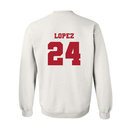 Nicholls State - NCAA Women's Soccer : Alena Lopez - Classic Fashion Shersey Crewneck Sweatshirt-1