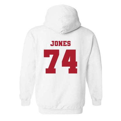 Nicholls State - NCAA Football : Preston Jones - Classic Fashion Shersey Hooded Sweatshirt-1