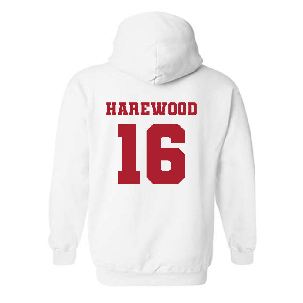 Nicholls State - NCAA Football : Pharrell Harewood - Classic Fashion Shersey Hooded Sweatshirt-1