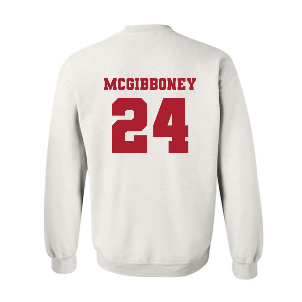 Nicholls State - NCAA Baseball : Luke McGibboney - Classic Fashion Shersey Crewneck Sweatshirt