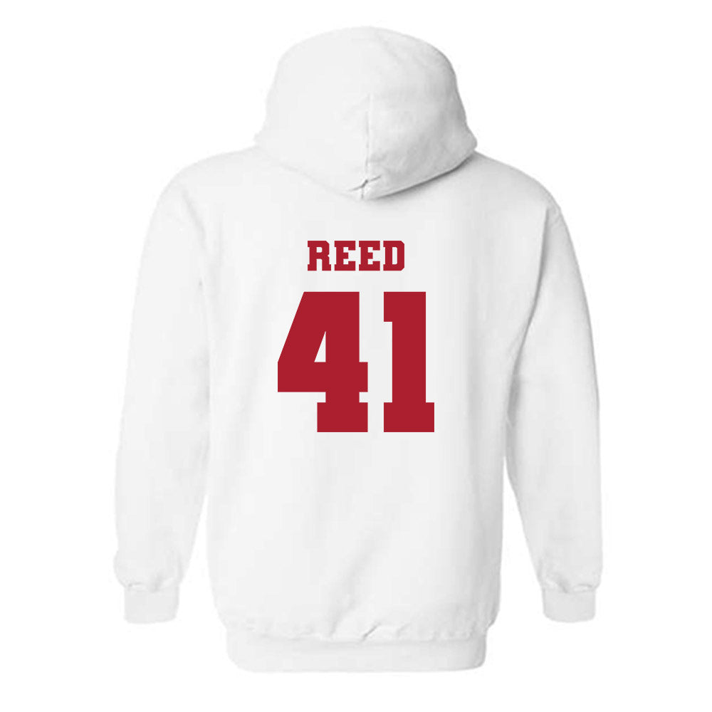 Nicholls State - NCAA Baseball : Haigen Reed - Classic Fashion Shersey Hooded Sweatshirt-1