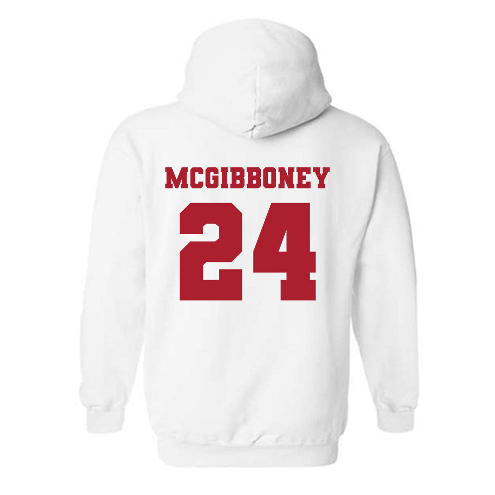 Nicholls State - NCAA Baseball : Luke McGibboney - Classic Fashion Shersey Hooded Sweatshirt