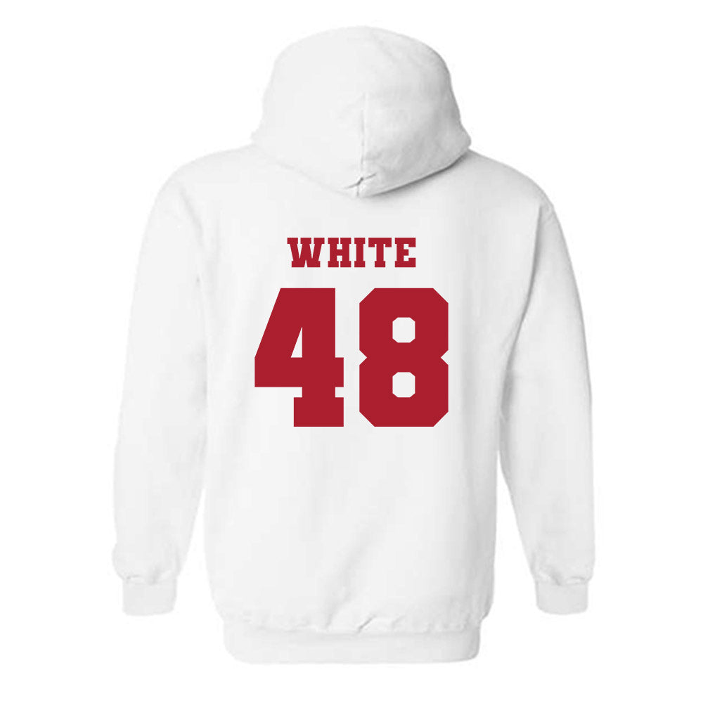 Nicholls State - NCAA Football : Scott White - Classic Fashion Shersey Hooded Sweatshirt-1