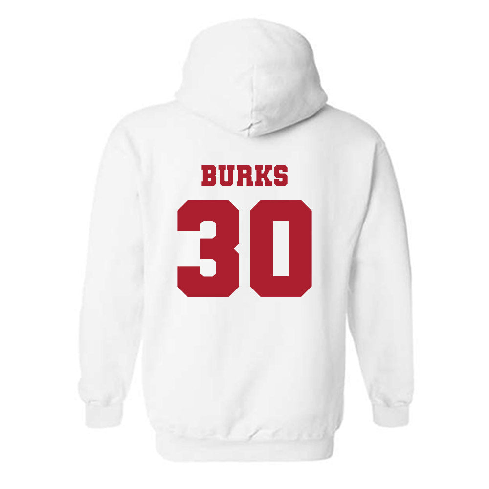 Nicholls State - NCAA Women's Basketball : Emani Burks - Classic Fashion Shersey Hooded Sweatshirt