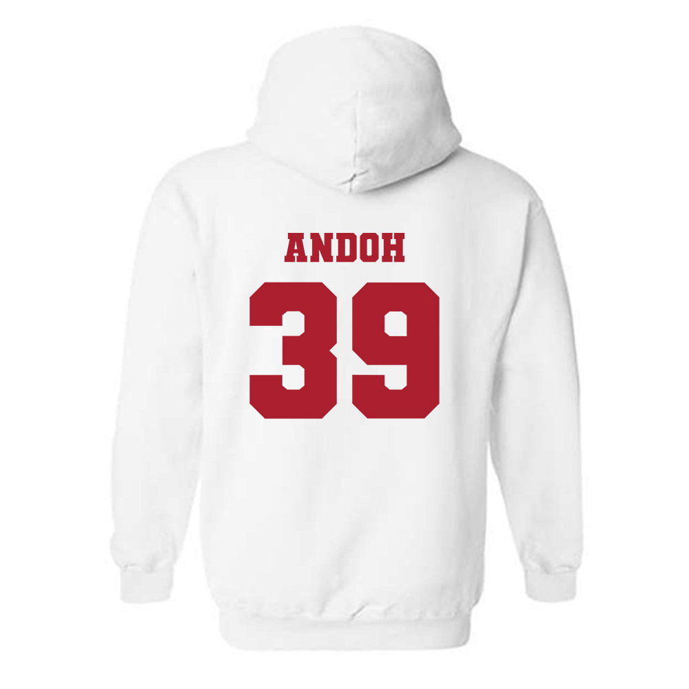 Nicholls State - NCAA Football : Kayden Andoh - Classic Fashion Shersey Hooded Sweatshirt-1
