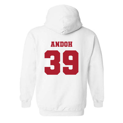 Nicholls State - NCAA Football : Kayden Andoh - Classic Fashion Shersey Hooded Sweatshirt-1