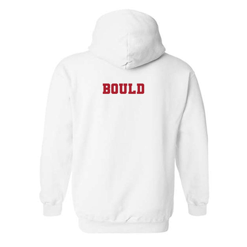 Nicholls State - NCAA Men's Golf : James Bould - Classic Fashion Shersey Hooded Sweatshirt-1
