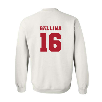 Nicholls State - NCAA Women's Soccer : Mia Gallina - Classic Fashion Shersey Crewneck Sweatshirt-1