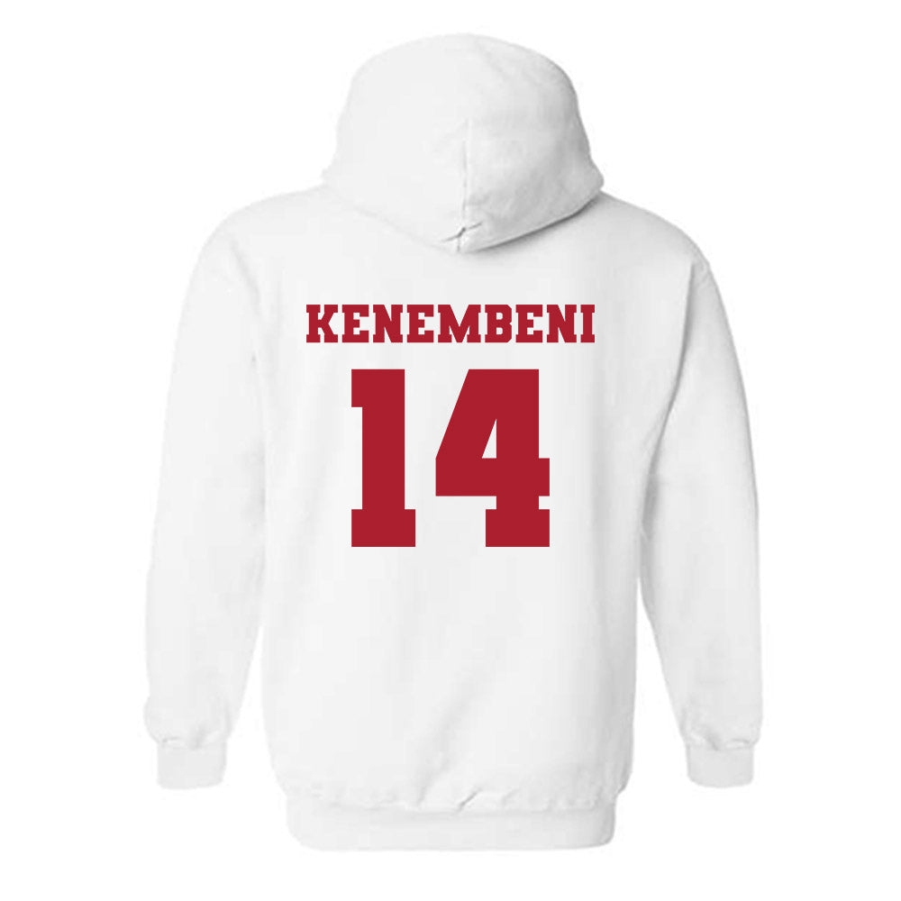 Nicholls State - NCAA Women's Basketball : Rie Rie Kenembeni - Classic Fashion Shersey Hooded Sweatshirt-1
