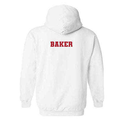 Nicholls State - NCAA Women's Track & Field : Gracie Baker - Classic Fashion Shersey Hooded Sweatshirt-1