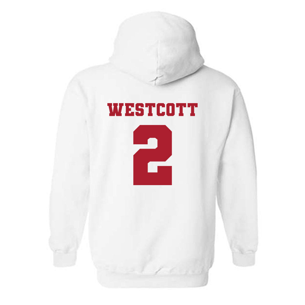 Nicholls State - NCAA Baseball : Christian Westcott - Classic Fashion Shersey Hooded Sweatshirt-1