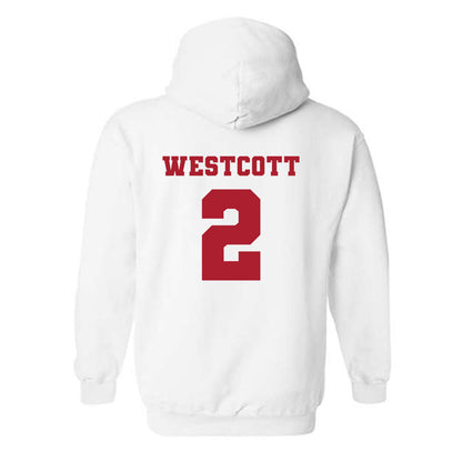Nicholls State - NCAA Baseball : Christian Westcott - Classic Fashion Shersey Hooded Sweatshirt-1