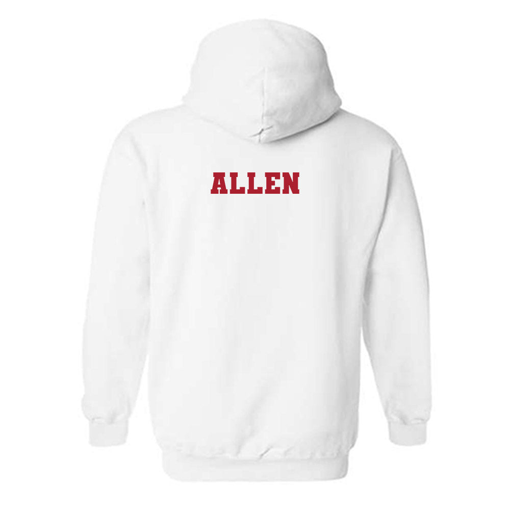 Nicholls State - NCAA Women's Track & Field : Alaila Allen - Classic Fashion Shersey Hooded Sweatshirt-1