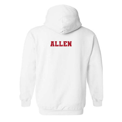 Nicholls State - NCAA Women's Track & Field : Alaila Allen - Classic Fashion Shersey Hooded Sweatshirt-1