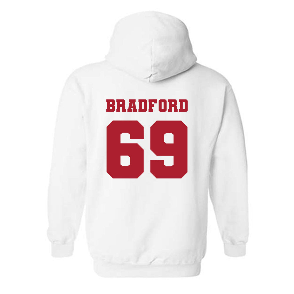 Nicholls State - NCAA Football : Joseph Bradford - Classic Fashion Shersey Hooded Sweatshirt-1