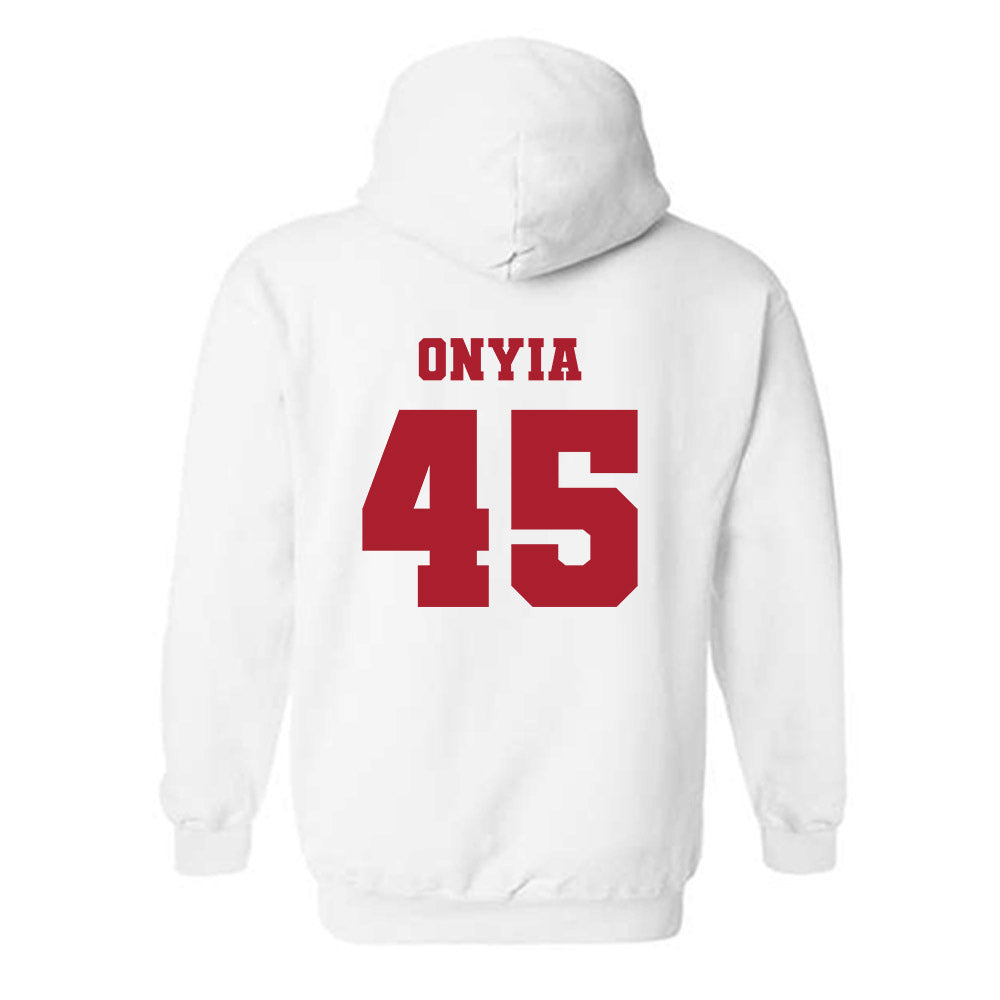 Nicholls State - NCAA Football : Noah Onyia - Classic Fashion Shersey Hooded Sweatshirt-1