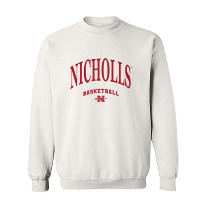 Nicholls State - NCAA Men's Basketball : Grant Sanders - Classic Fashion Shersey Crewneck Sweatshirt-0
