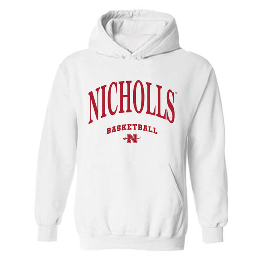 Nicholls State - NCAA Men's Basketball : Kevin Pazmino - Classic Fashion Shersey Hooded Sweatshirt-0