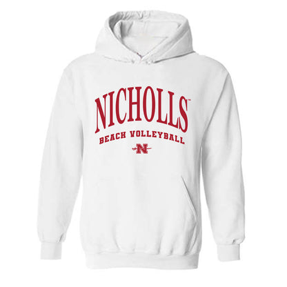 Nicholls State - NCAA Beach Volleyball : Brooklynn Wilkinson - Classic Fashion Shersey Hooded Sweatshirt-0